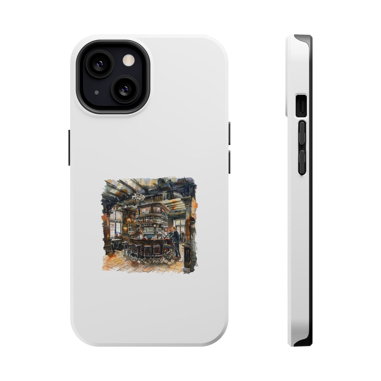 Artistic Magnetic Tough Cases | Stylish Phone Cover, Unique Illustrative Cases, Customizable Gifts for Travelers, Holiday Season Perfec