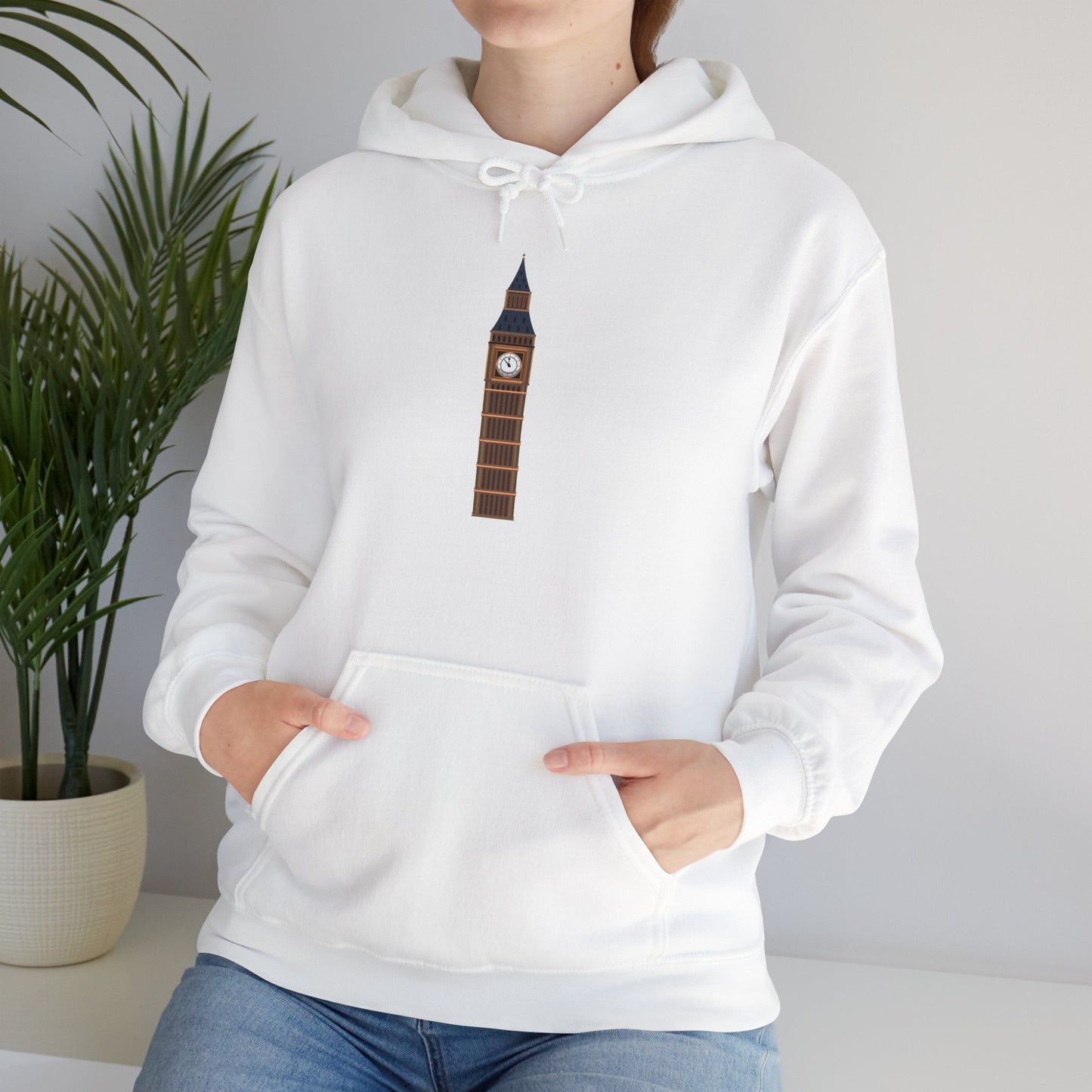 Unisex Heavy Blend™ Hooded Sweatshirt - Big Ben - The Heartbeat of London