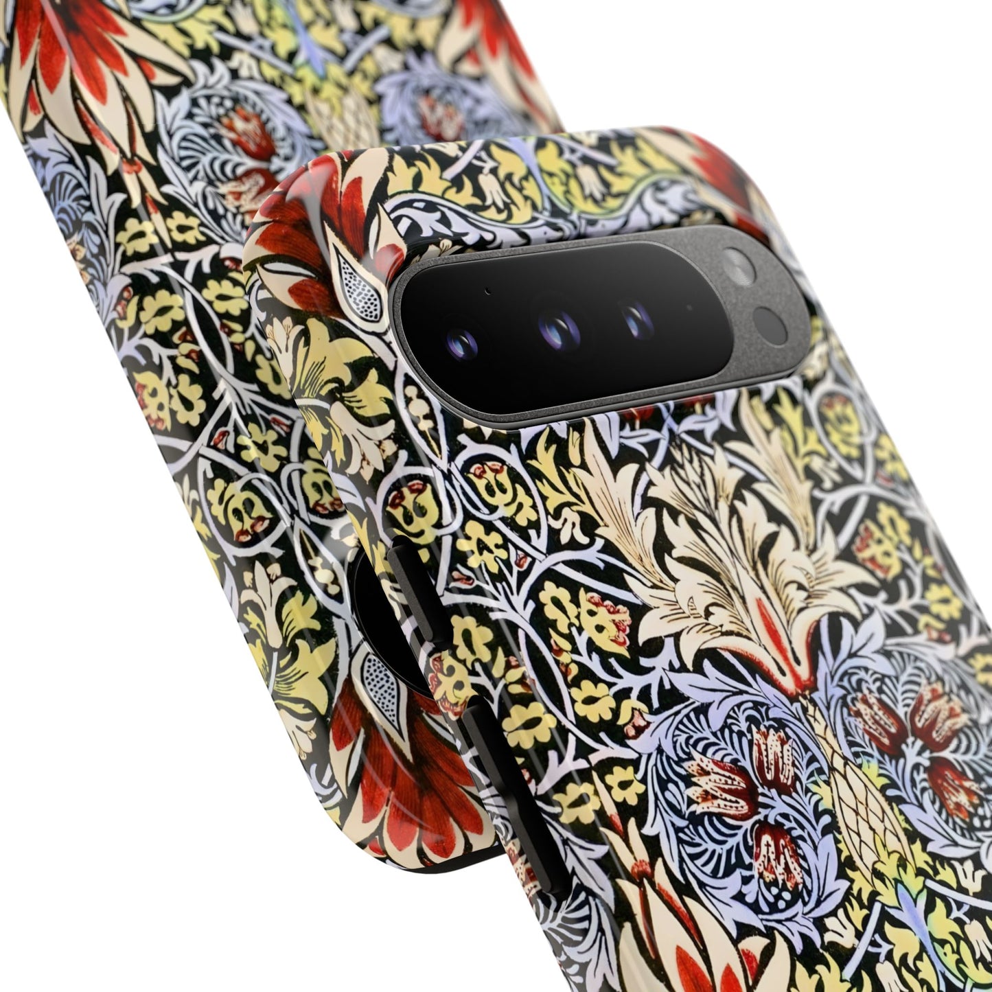 Stylish Phone Case - Floral Design, Tough Cases, Gift for Her, Phone Accessories, Trendy Tech, Unique Cell Phone Cover