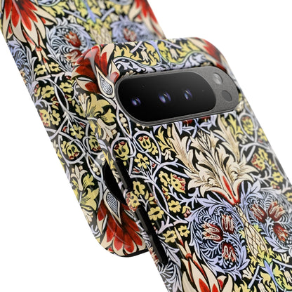 Stylish Phone Case - Floral Design, Tough Cases, Gift for Her, Phone Accessories, Trendy Tech, Unique Cell Phone Cover