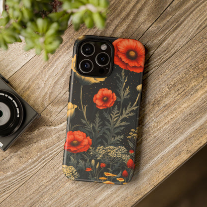 Floral Phone Case: Tough Cases for Nature Lovers, Floral Phone Cover, Protective Case, Gift for Gardeners, Birthday Present