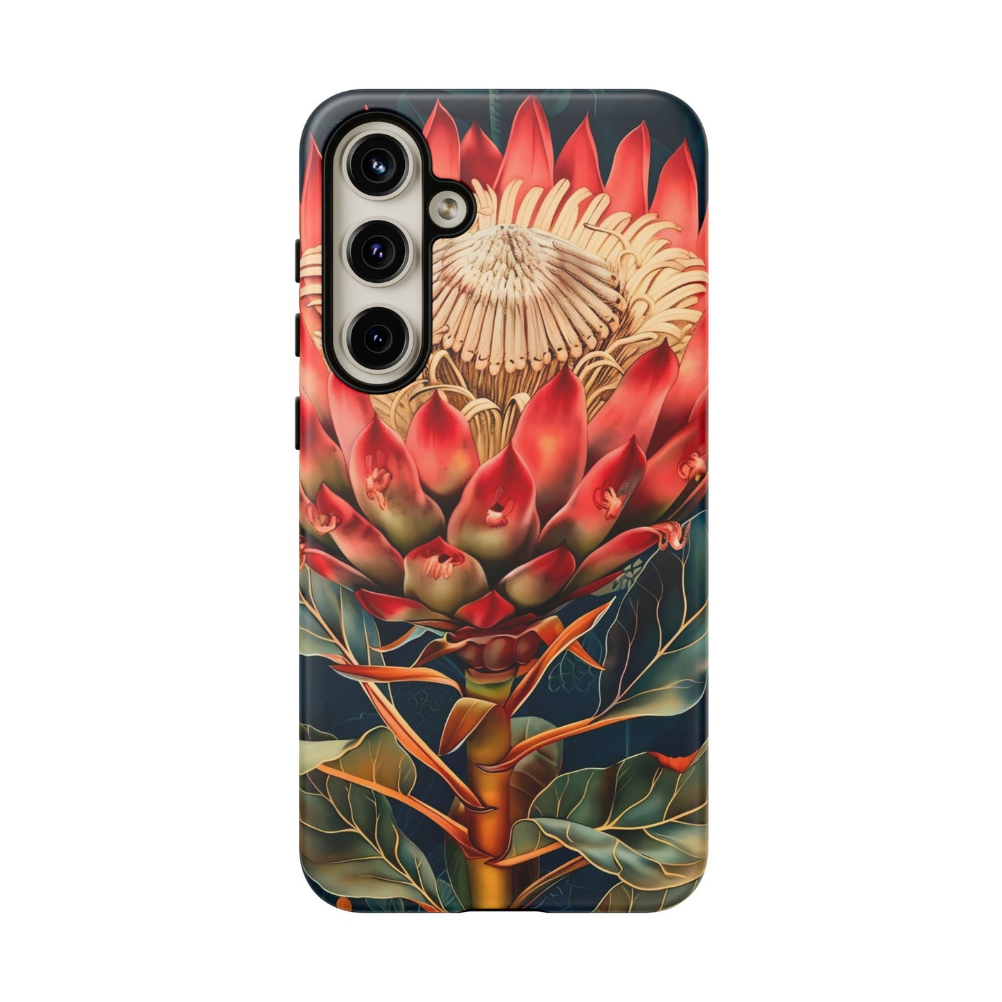 Tough Cases: Vibrant Floral Phone Case, Tough Phone Covers, Floral Art Cases, Nature Design Accessories, Gift for Nature Lovers