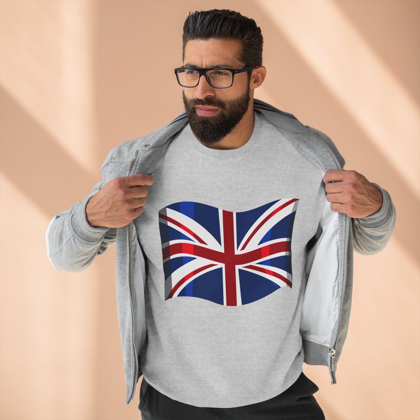 Unisex Crewneck Sweatshirt - Classic UK Flag