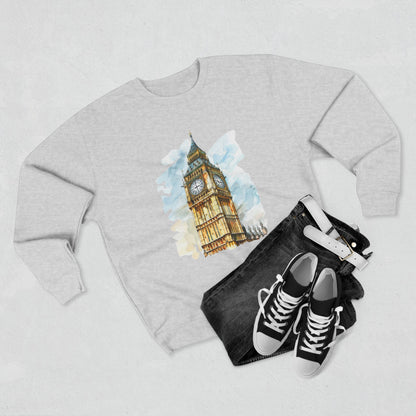 Unisex Crewneck Sweatshirt - Iconic Big Ben Clock Tower