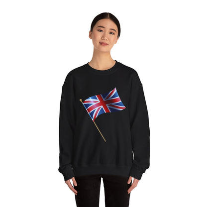 Unisex Heavy Blend™ Crewneck Sweatshirt - Flying the Flag - The British Union Jack