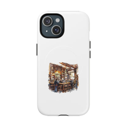 Artistic Tough Magnetic Phone Case for Secure Style, Protective Cover, Customizable Gift, Unique Accessories, Everyday Use