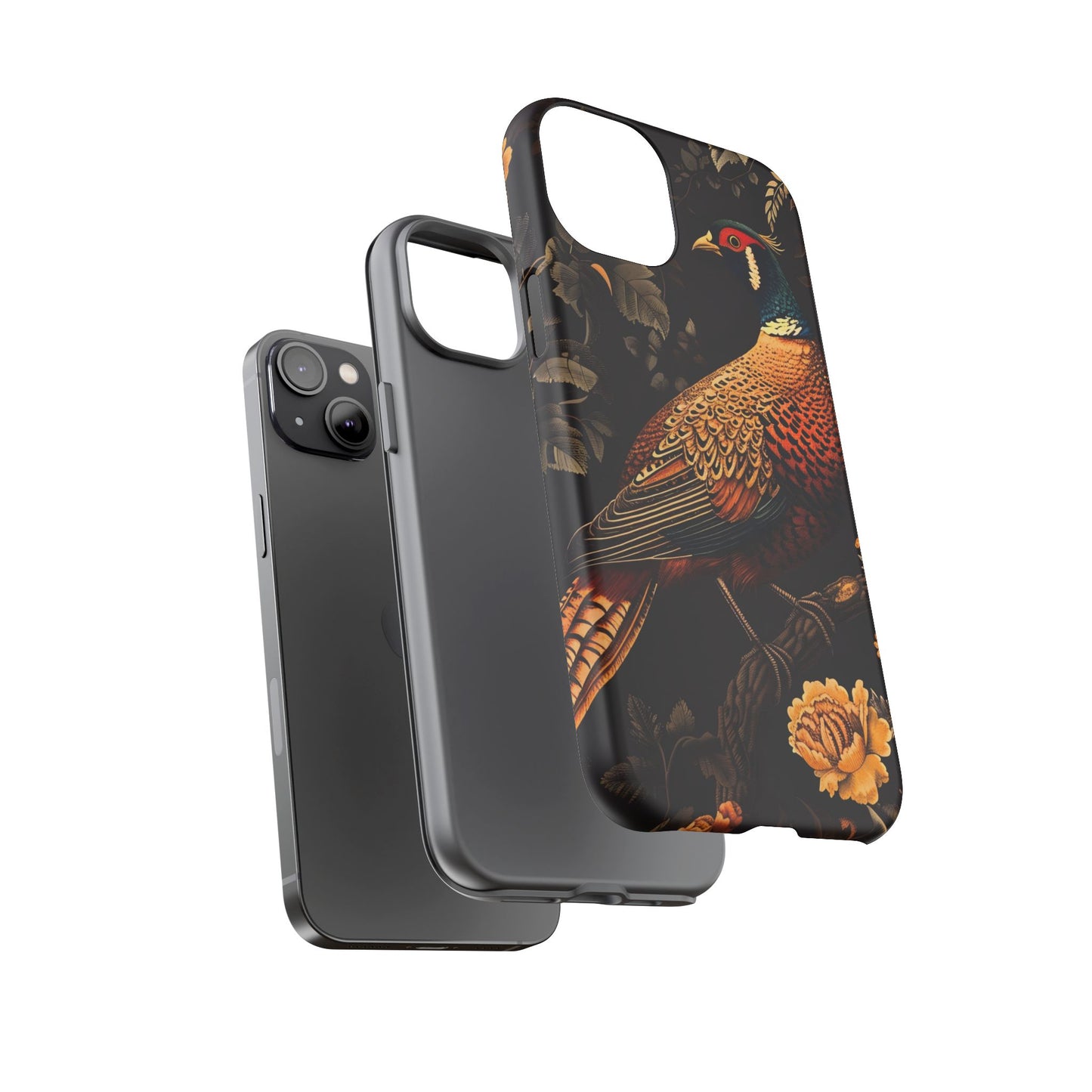 Elegant Bird Phone Case with Floral Design, Tough Phone Cover, Artistic Cell Phone Accessory, Unique Gift for Nature Lovers, Stylish [...]
