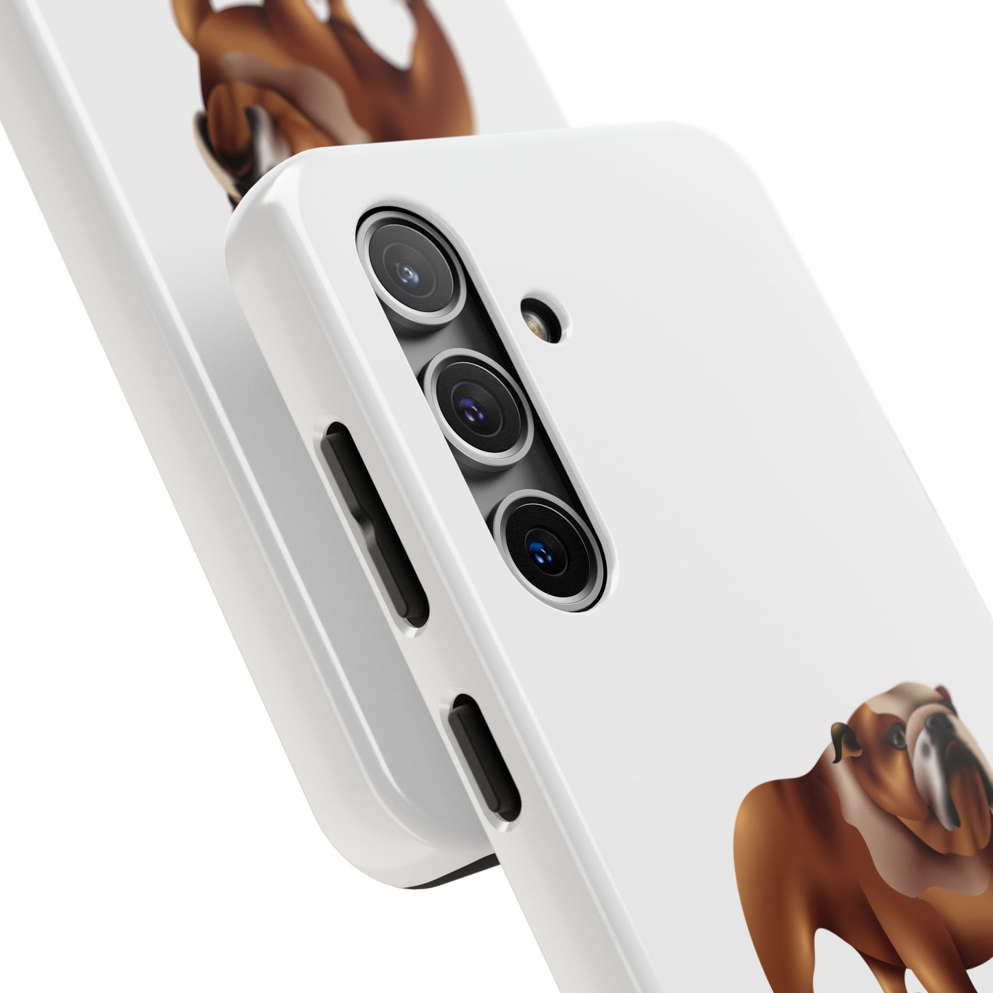 Bulldog Tough Phone Case, Durable Dog Lover Accessory, Pet-Themed Phone Cover, Unique Gift for Dog Owners, Cute Pet Cases