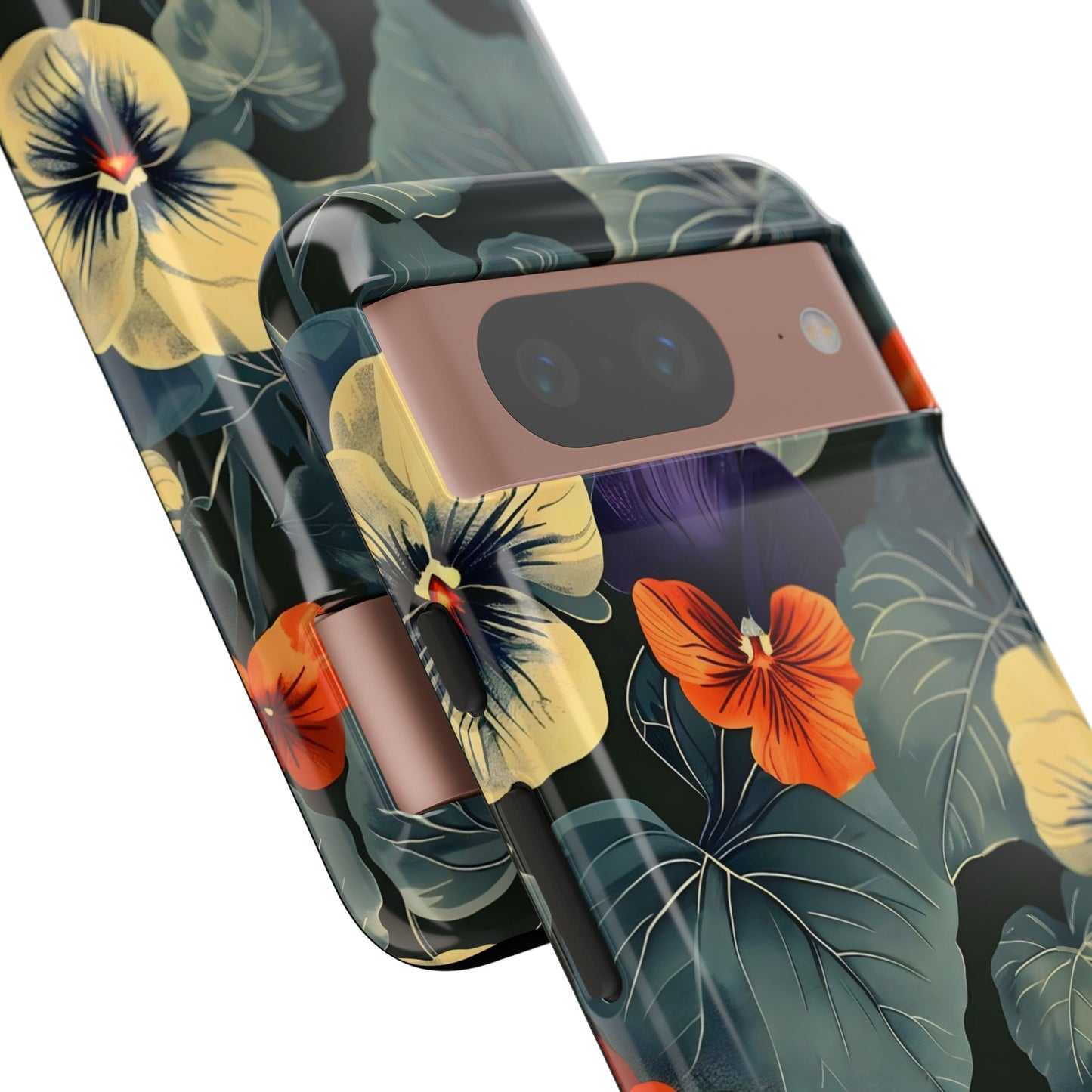 Tough Cases Floral iPhone Case, Tough Phone Cover, Stylish Floral Design, Gift for Her, Summer Vibe, Durable Protective Case