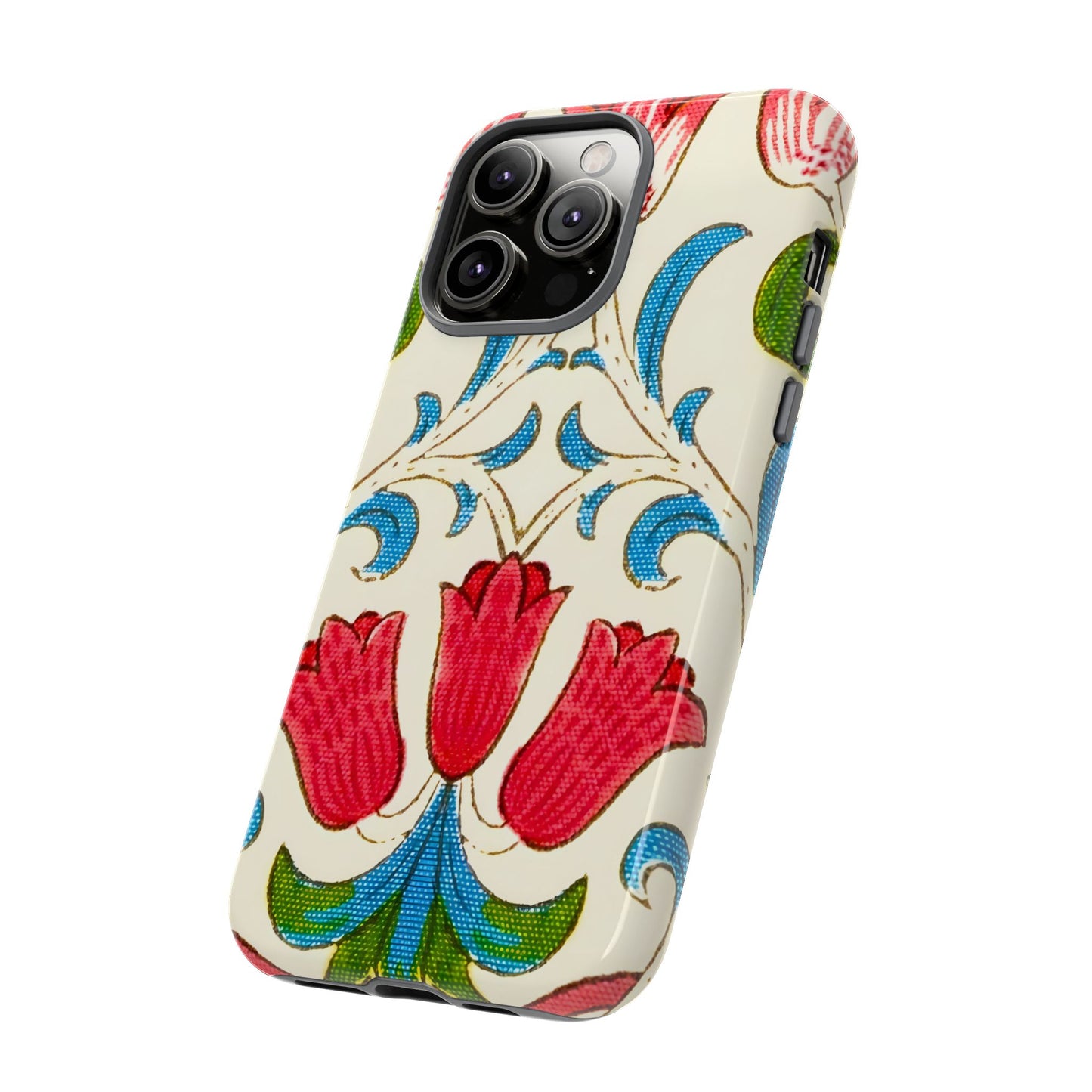 Floral Phone Case - Tough Cases | Stylish Protection, Gift for Her, Boho Phone Cover, Spring Accessory, Cute Tech