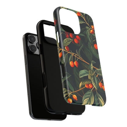Tough Cases, Floral Phone Case, Nature-Inspired Tech, Unique Gift, Phone Accessory, Botanical Design, Fall Vibes