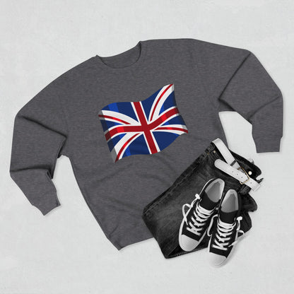 Unisex Crewneck Sweatshirt - Classic UK Flag