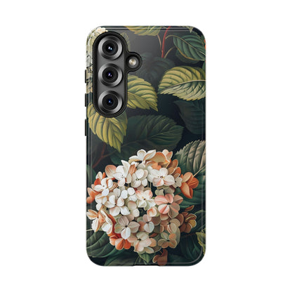 Floral Phone Case - Tough Cases, Nature Lover Gift, Floral Design, Botanical Phone Cover, Stylish Cellphone Accessory, Mother's Day Gift