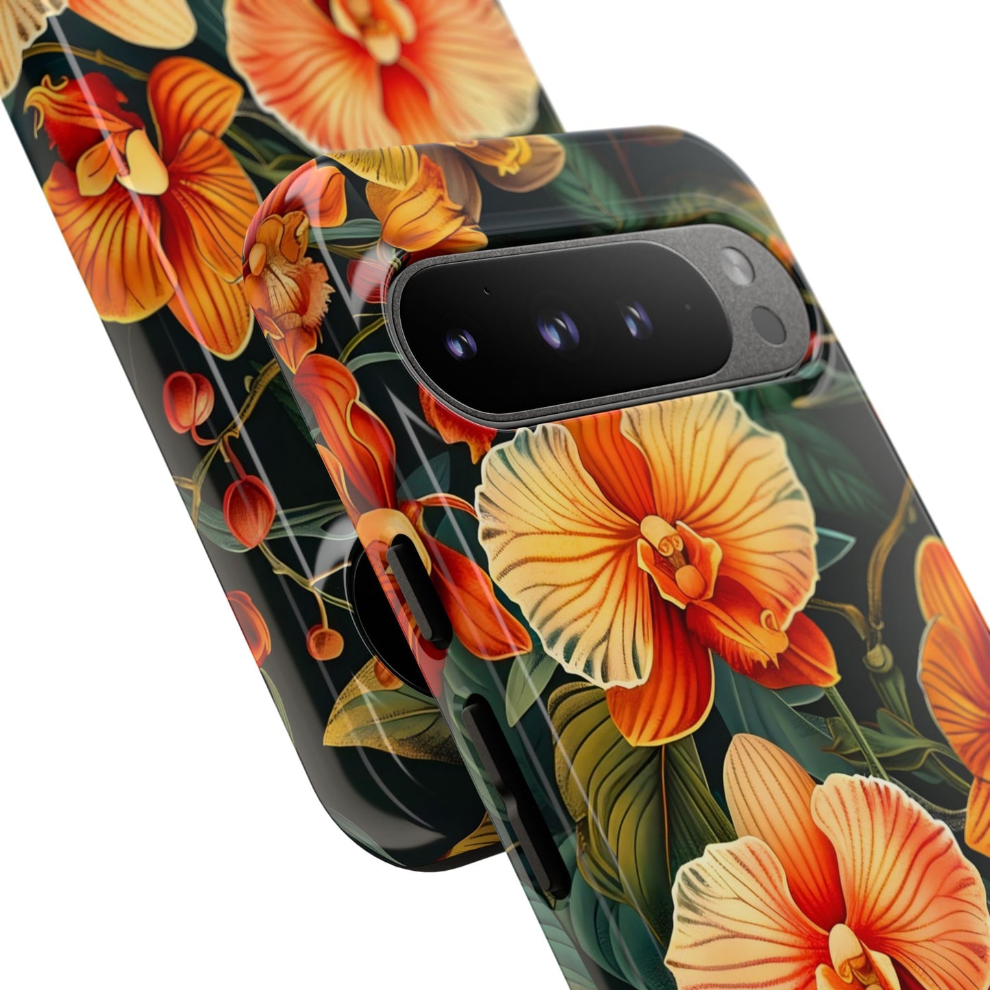 Floral Phone Case - Tough Cases, Protective Cover, Gift for Her, Smartphone Accessory, Floral Design, Nature-Inspired