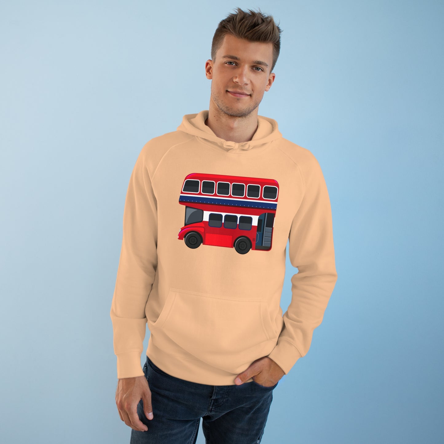 Unisex Hoodie - London Transport English Bus