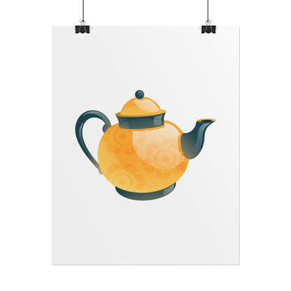 Vintage Tea Pot Rolled Posters