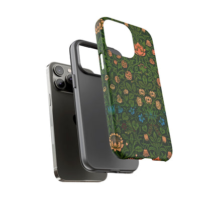 Crimson Leaf Whirl – Phone Case - Tough Cases