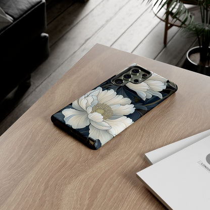 Elegant Floral Phone Case, Floral iPhone Cover, Flower Art Phone Case, Eco-Friendly Mobile Protection, Tough & Stylish Phone Case