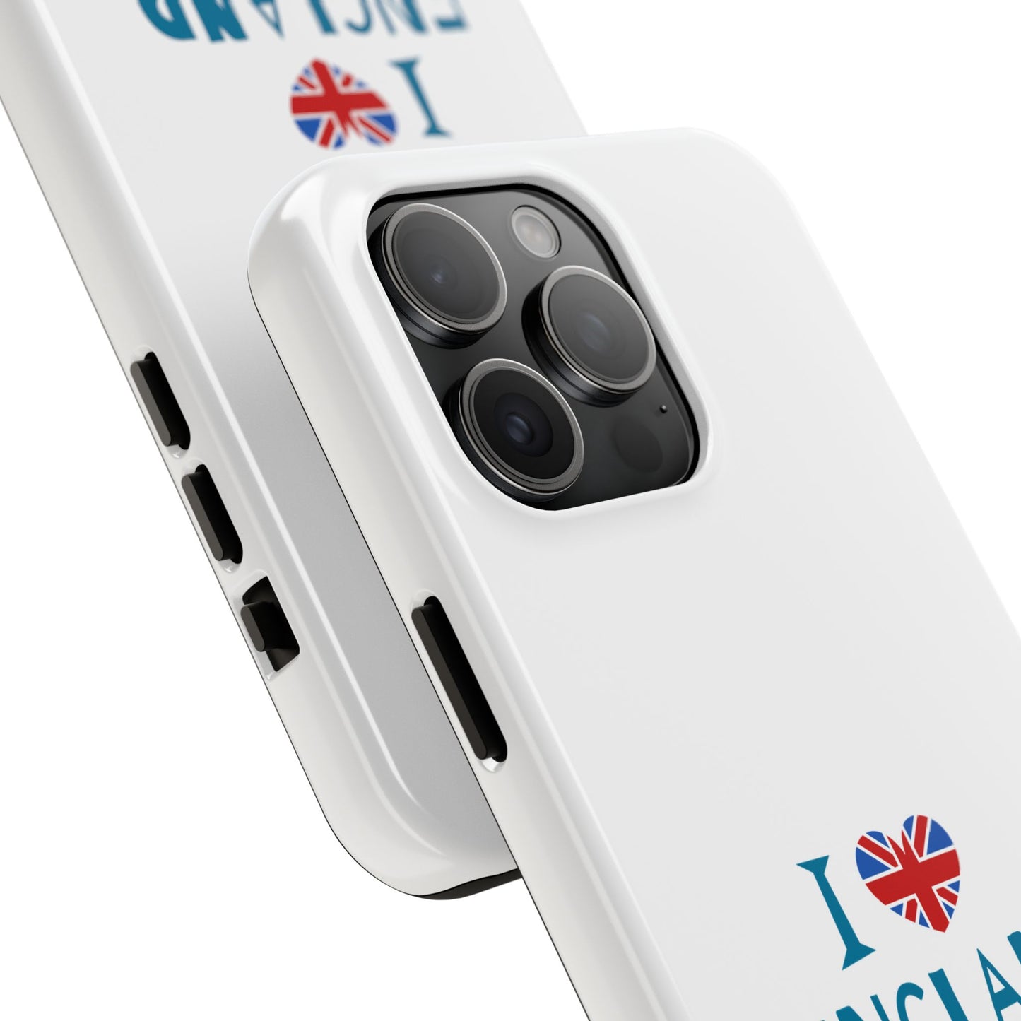 I Love England Tough Phone Cases | Travel Gifts, British Pride Accessories, Unique Phone Covers, Cute Holiday Gift, England Souvenirs