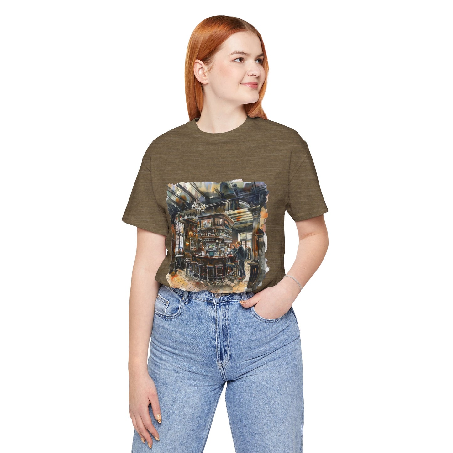 Unisex Jersey Short Sleeve Tee - The Local Spot - Authentic British Pub Vibes