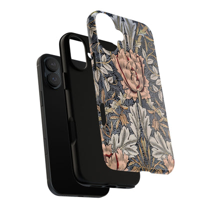 Floral Phone Case, Tough Cases for Stylish Protection, Flower Design, Gift for Her, Phone Accessories, Trendy Mobile Covers
