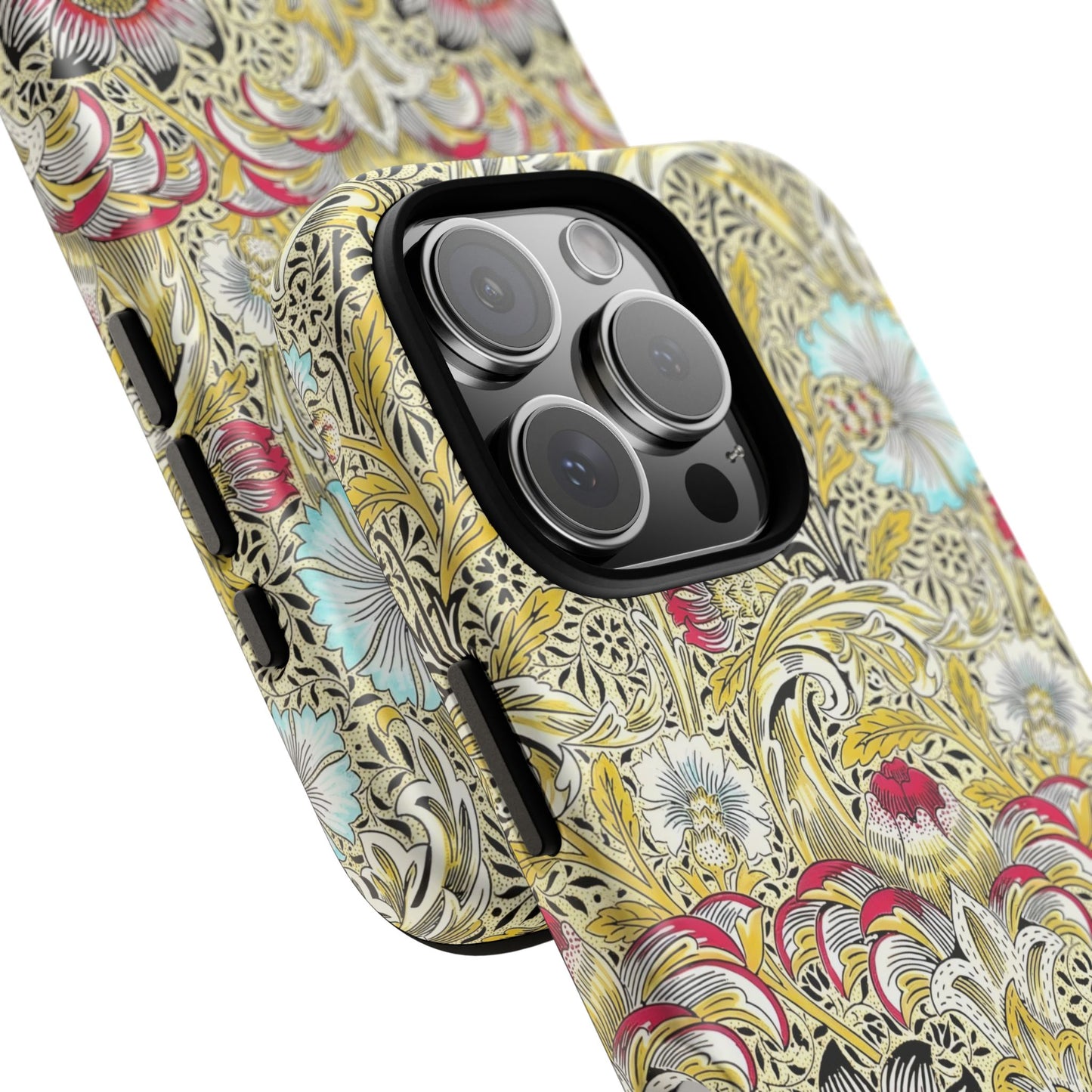 Floral Phone Case - Tough Cases, Floral Design, Stylish, Protective, Unique Gift for Her, Phone Accessories