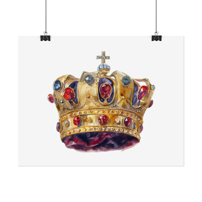 Crown Rolled Posters