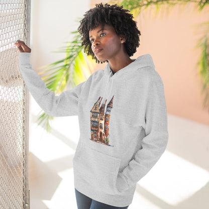 Three-Panel Fleece Hoodie - Charming & Cozy - Life in a British Village House