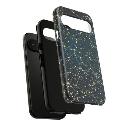 Celestial Phone Case - Starry Night Galaxy Design, Tough Case for Astrology Lovers, Cosmic Gift for Birthdays, Space Themed Accessory