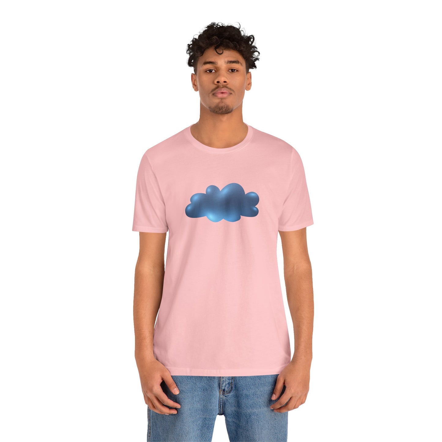 Unisex Jersey Short Sleeve Tee - Serene Cloudscape - Dreamy Cloud