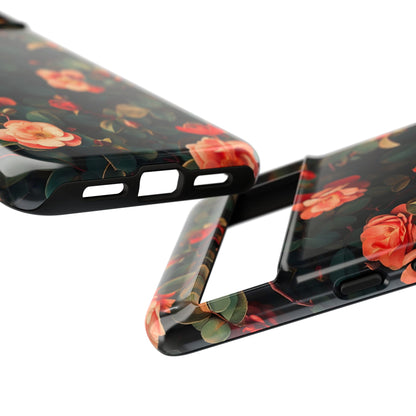 Floral Phone Case - Elegant Floral Design, Tough Protective Case, Perfect Gift for Her, Trendy Phone Accessories, Mother’s Day, Birthday