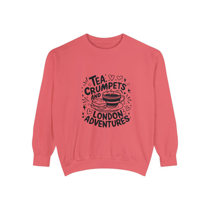 Unisex Garment-Dyed Sweatshirt Elegant - London's Adventure
