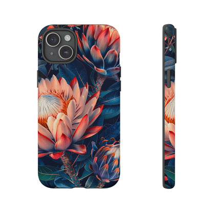 Floral Phone Case | Tough Cases, Floral Design, Phone Accessory, Gift for Her, Customizable Case, Nature Lover Gift