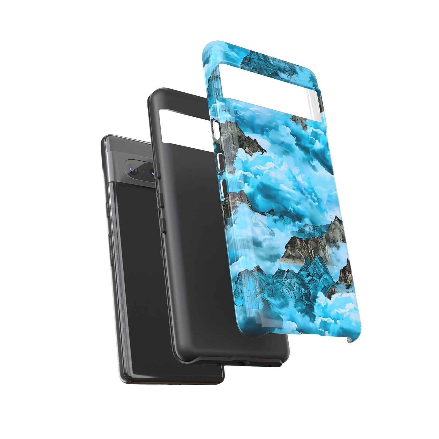 Mountain Wave Phone Case - Adventure Gear, Outdoor Gifts, Stylish Cases, Trendy Accessories, Nature Lovers