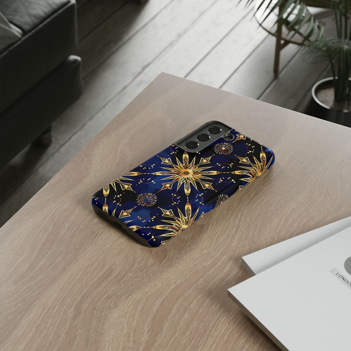 Tough Cases Phone Case with Celestial Design, Stylish Phone Cover, Unique Gift for Space Lovers, Durable Protection, Cosmic Art