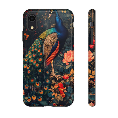 Peacock Phone Case - Artistic Floral Design, Tough Covers for iPhone, Stylish Mobile Accessories, Gift for Nature Lovers, Unique Cell [...]
