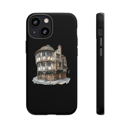 Stylish Phone Case featuring Unique Building Design, Art Lover Gift, Durable Phone Cover, Trendy Gadget Accessory, Unique Gift for Her