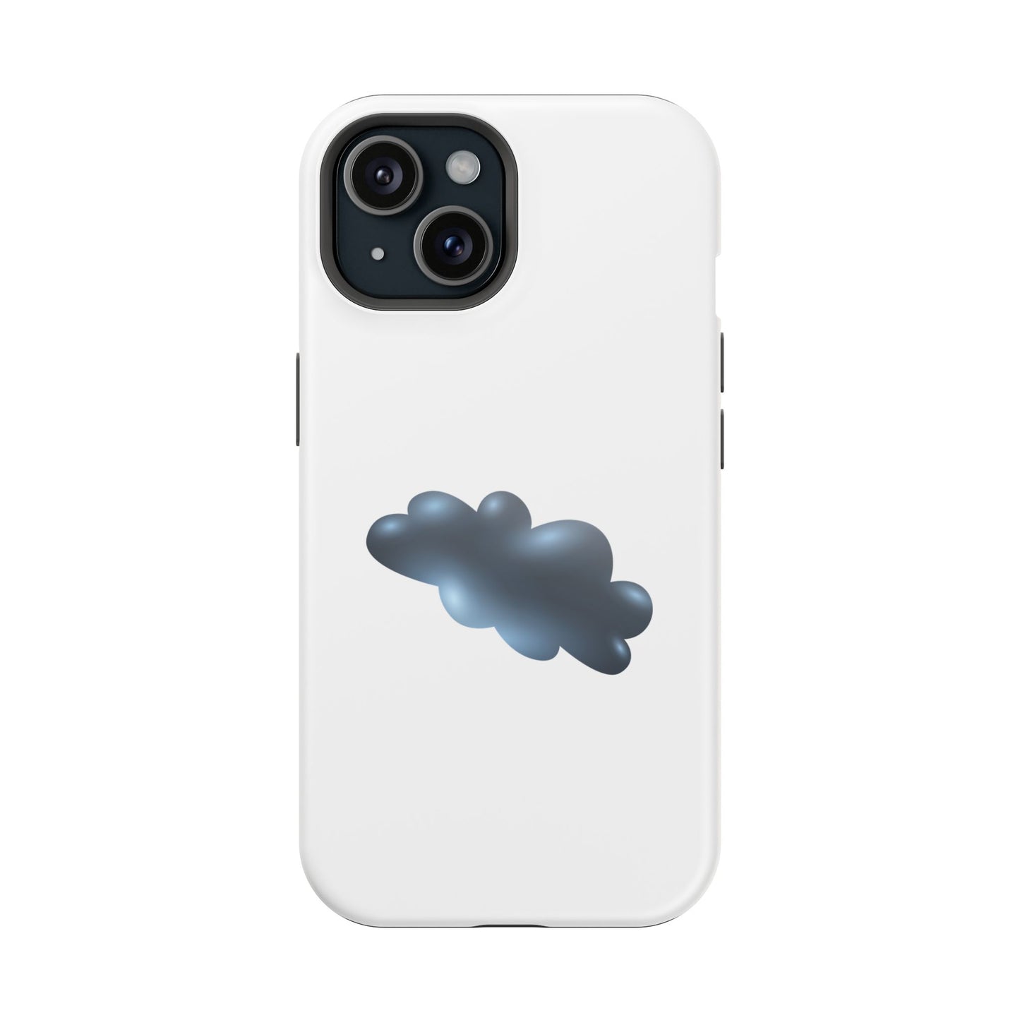 Cloudy Magnetic Tough Case for iPhone, Stylish Phone Cover, Cloud Design, Unique Gift Idea, Durable Protection