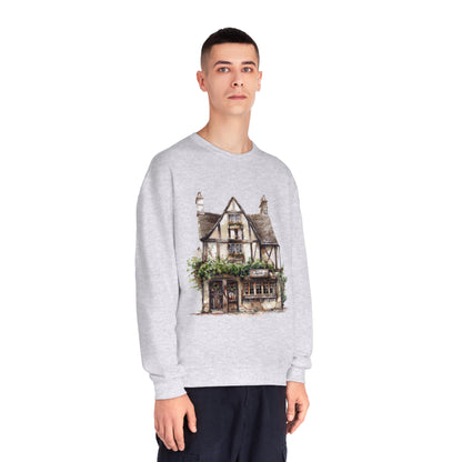 Unisex NuBlend® Crewneck Sweatshirt - British Historic House Classic Architectural Elegance