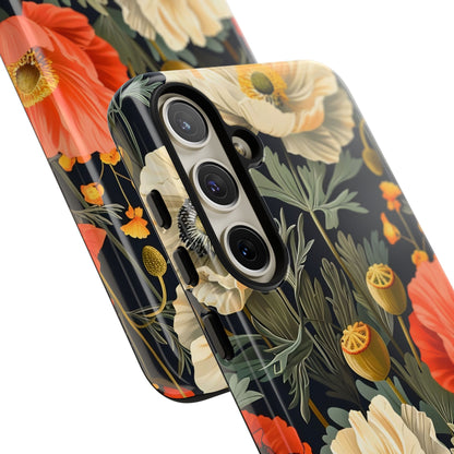 Floral Phone Case - Tough Cases with Vibrant Garden Design, Phone Accessory, Gift for Her, Spring Style, Nature Lover