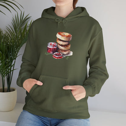 Unisex Heavy Blend™ Hooded Sweatshirt - From Palaces to Plates - British Royal Cuisine