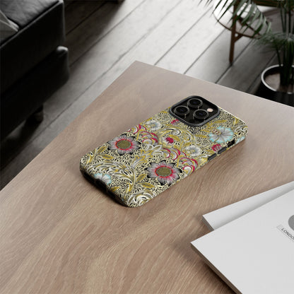 Floral Phone Case - Tough Cases, Floral Design, Stylish, Protective, Unique Gift for Her, Phone Accessories