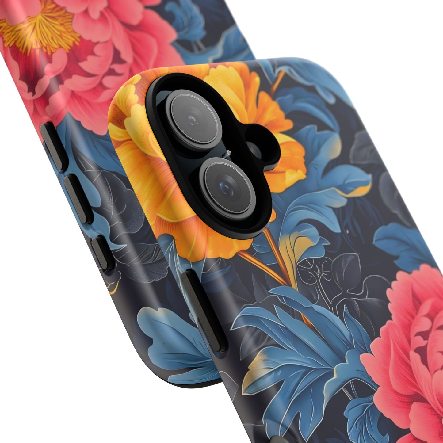 Floral Phone Case, Tough Cases, Stylish Mobile Cover, Gifts for Her, Phone Accessories, Unique Flower Design