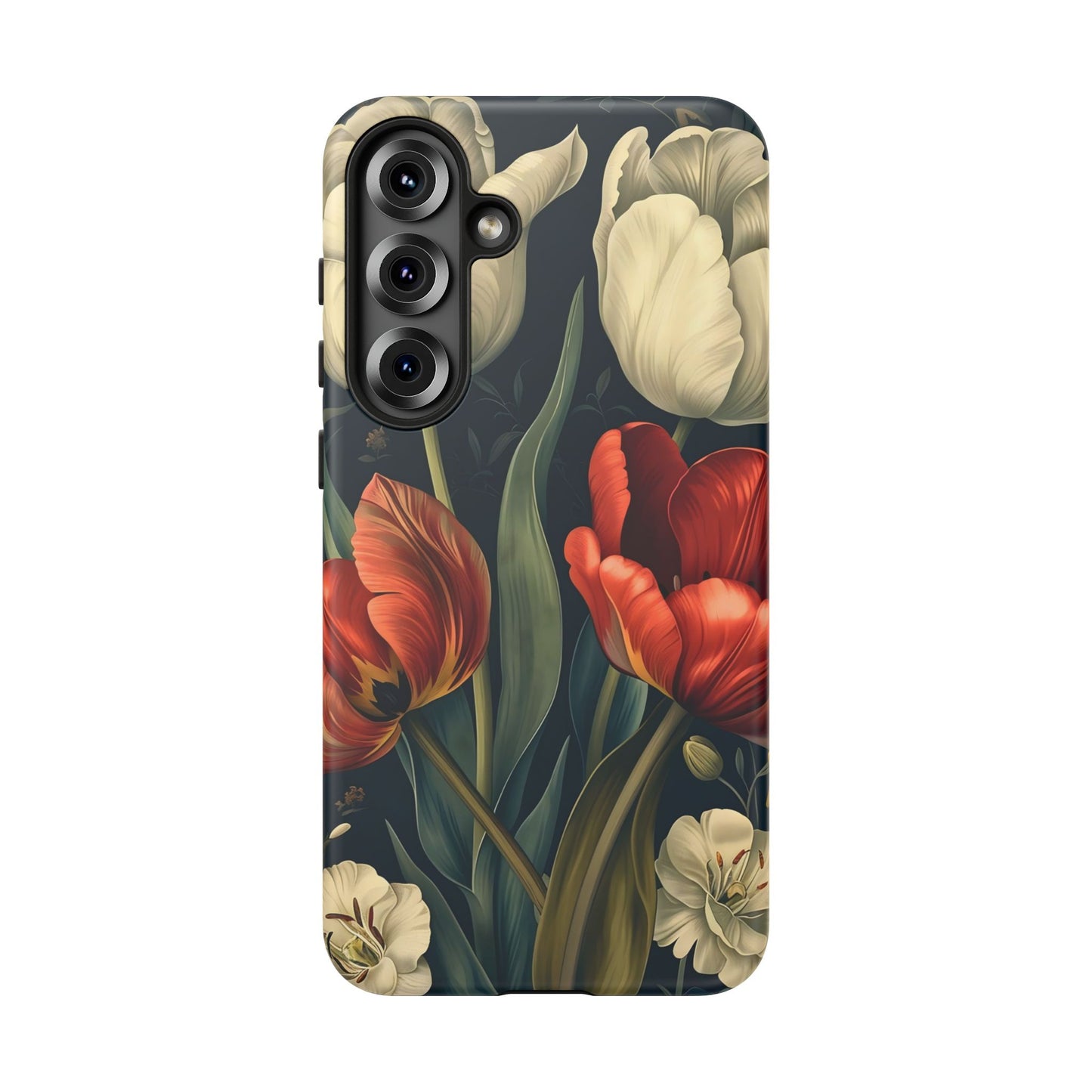 White Flower Tough Cases