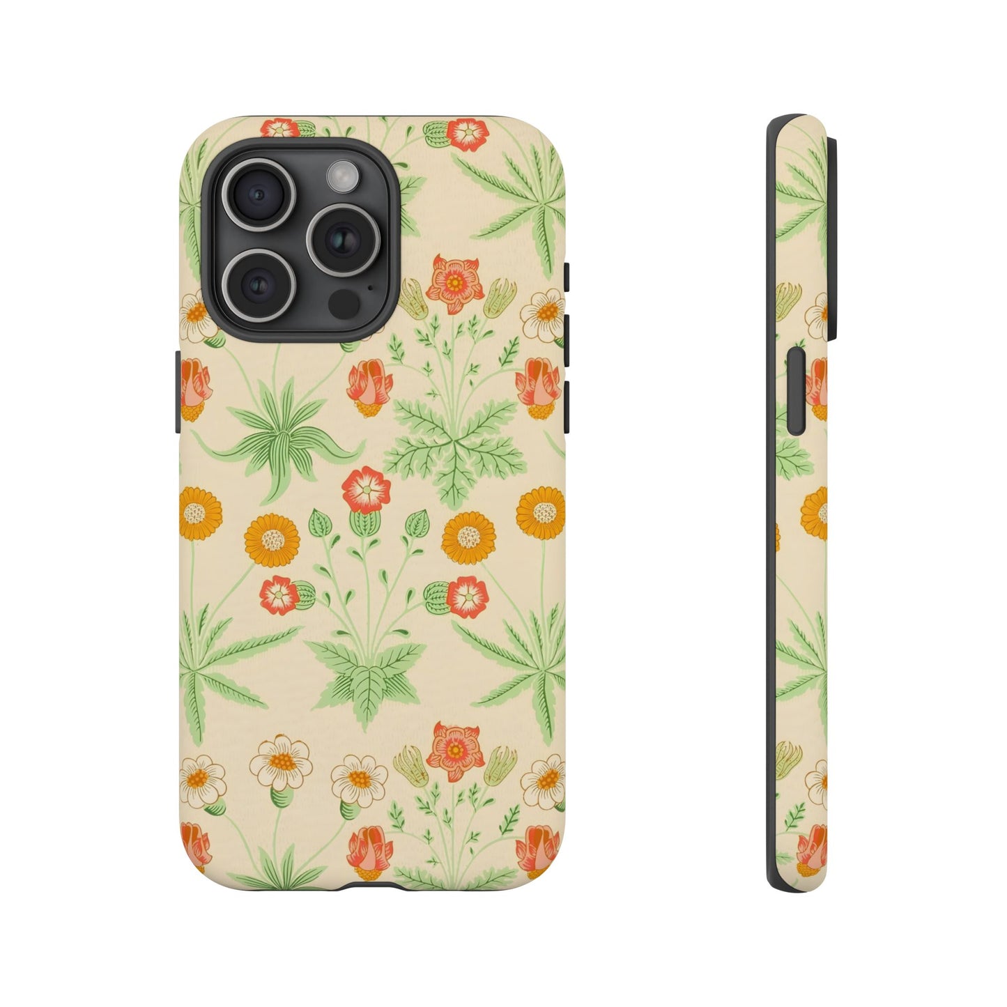 Floral Tough Cases | Stylish Phone Cover, Durable Protective Case, Gift for Her, Spring Accessories, Nature Lover