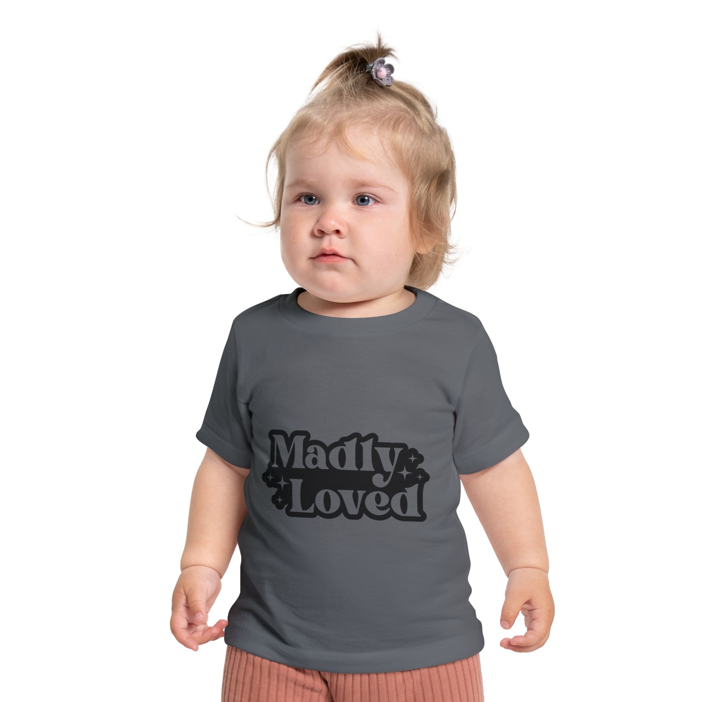 Madly Loved Baby T-Shirt - Cute Short Sleeve Tee for Infants