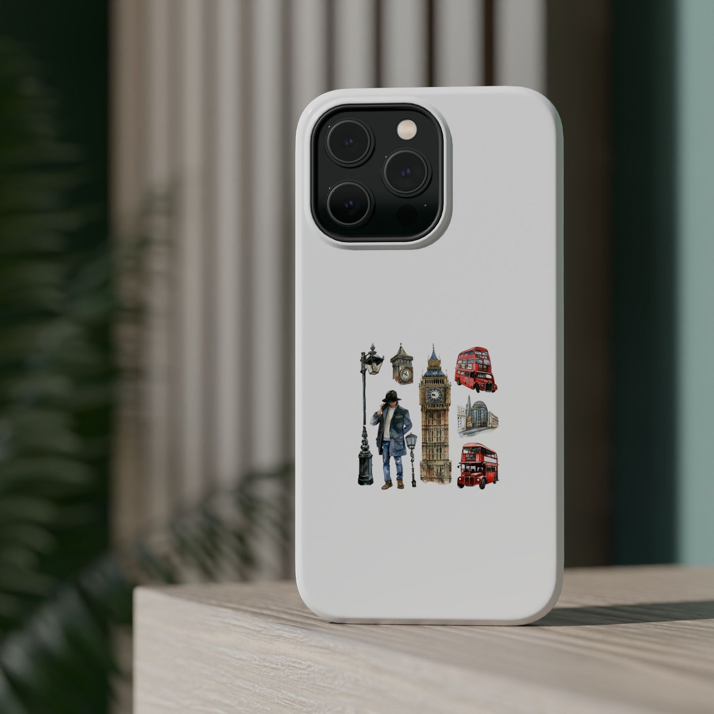 London-Inspired Magnetic Tough Cases | Custom Phone Covers for Travel Lovers, Gift for Friends, Unique Accessories, Phone Protection