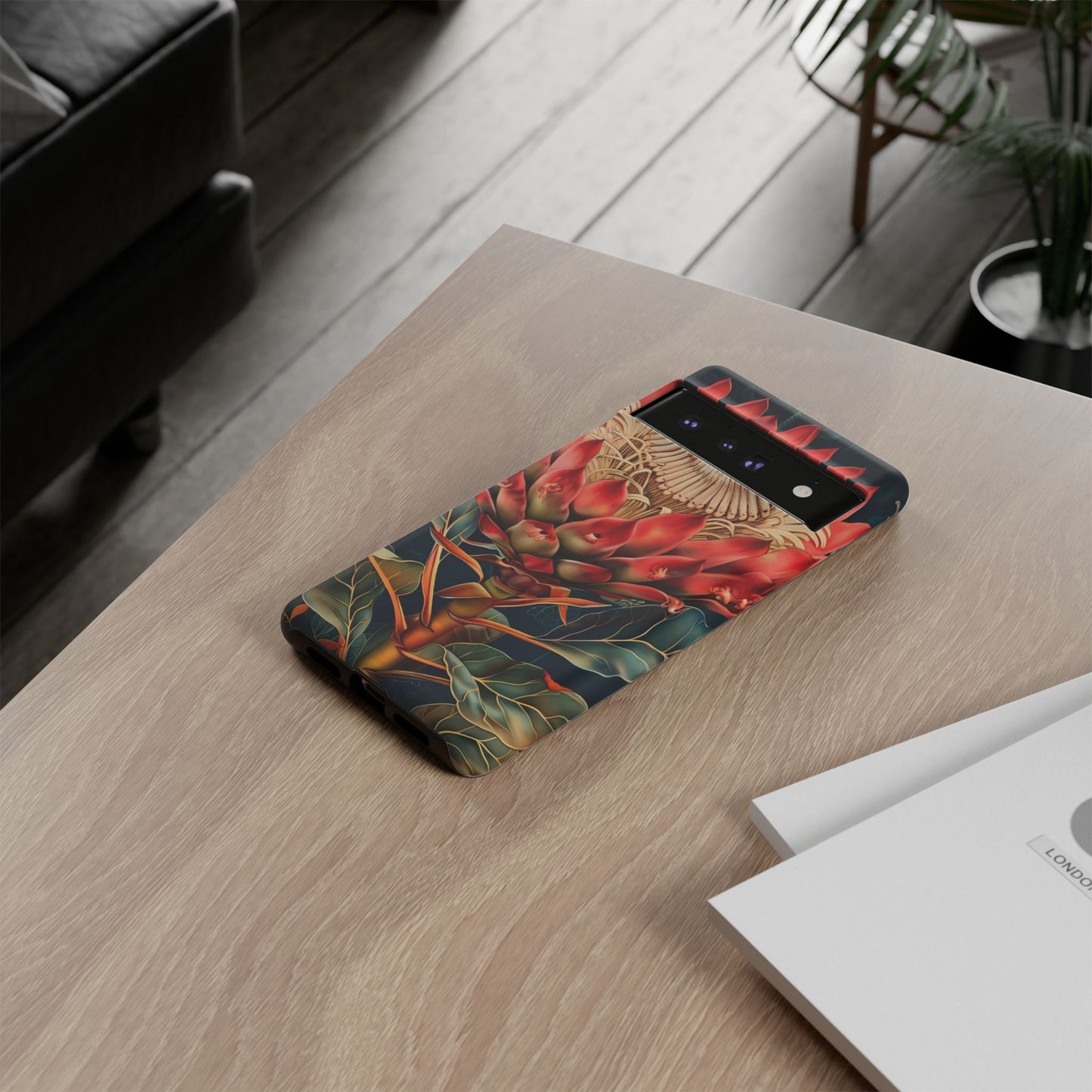 Tough Cases: Vibrant Floral Phone Case, Tough Phone Covers, Floral Art Cases, Nature Design Accessories, Gift for Nature Lovers