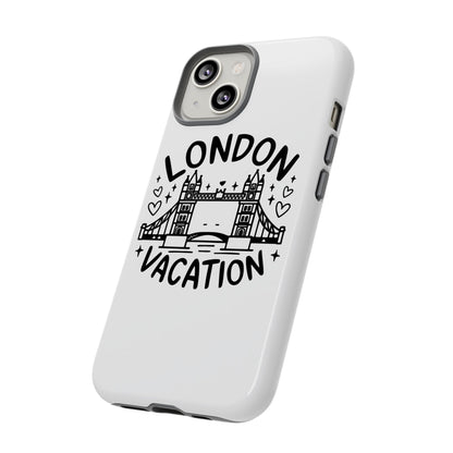 London Vacation Phone Case, Travel Accessories, Unique Gift, London Lover, Custom Phone Cover, Vacation Souvenir