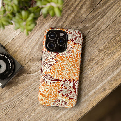 Stylish Phone Case, Tough Cases with Floral Design, Protective Cover, Gift for Her, Cute Phone Accessory
